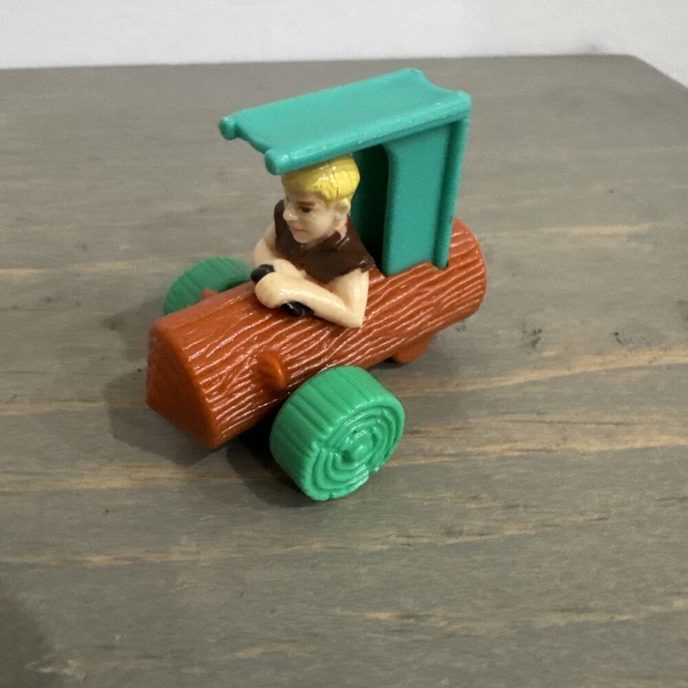 MCDONALD'S FLINTSTONES BARNEY IN CAR 1993 Happy Meal Toy